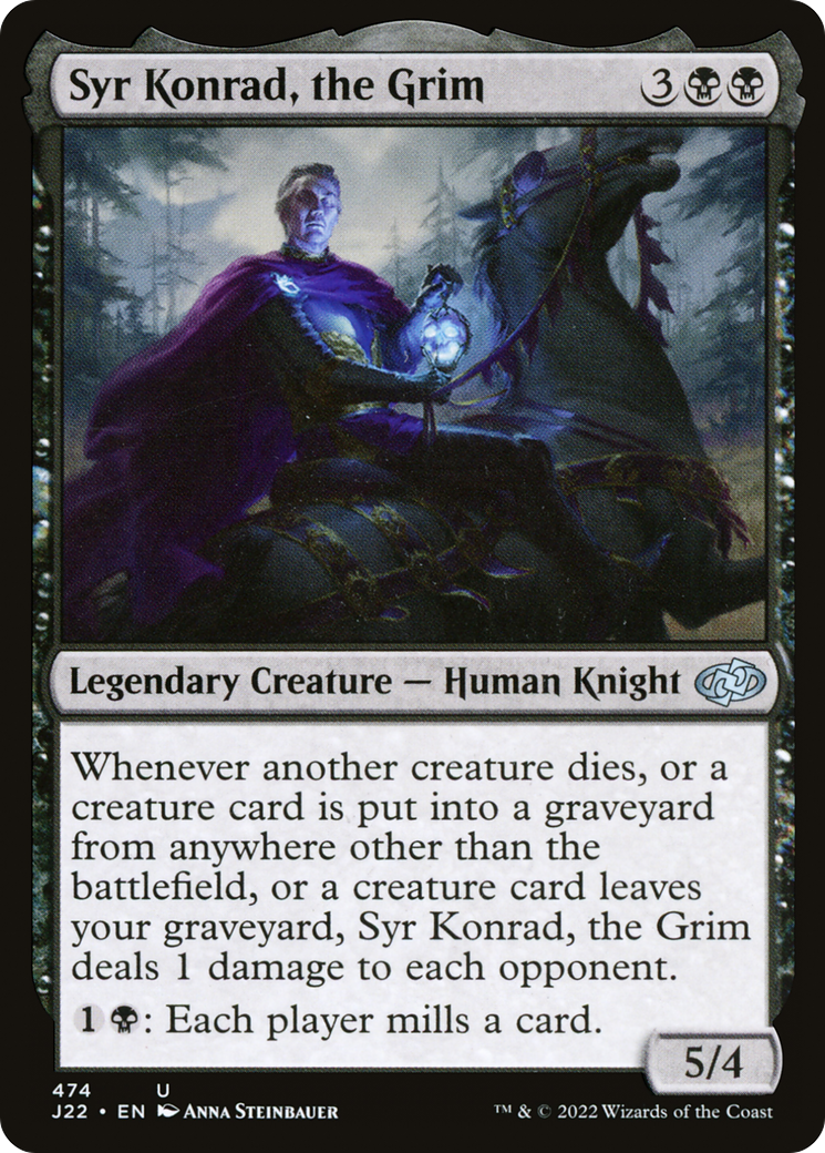 Syr Konrad, the Grim [Jumpstart 2022] | Gam3 Escape
