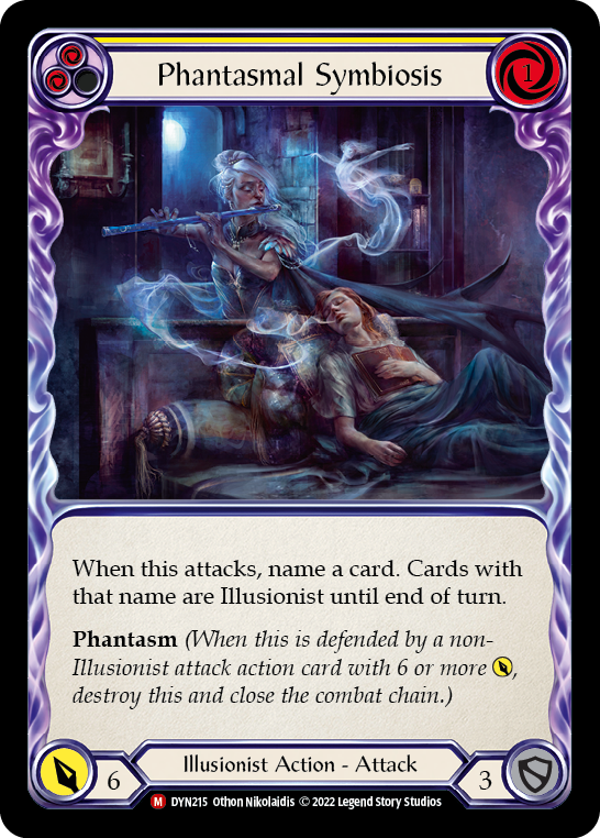 Phantasmal Symbiosis [DYN215] (Dynasty)  Rainbow Foil | Gam3 Escape