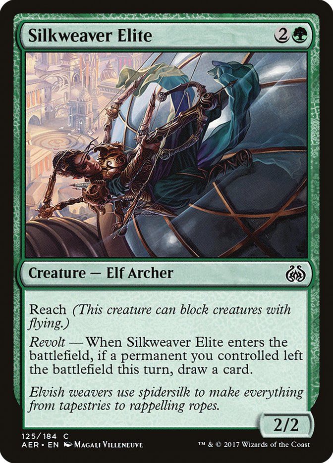 Silkweaver Elite [Aether Revolt] | Gam3 Escape