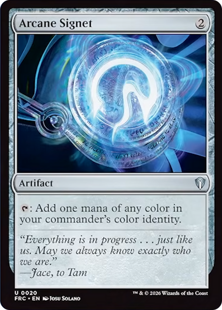 Arcane Signet [Reality Fracture Commander] | Gam3 Escape