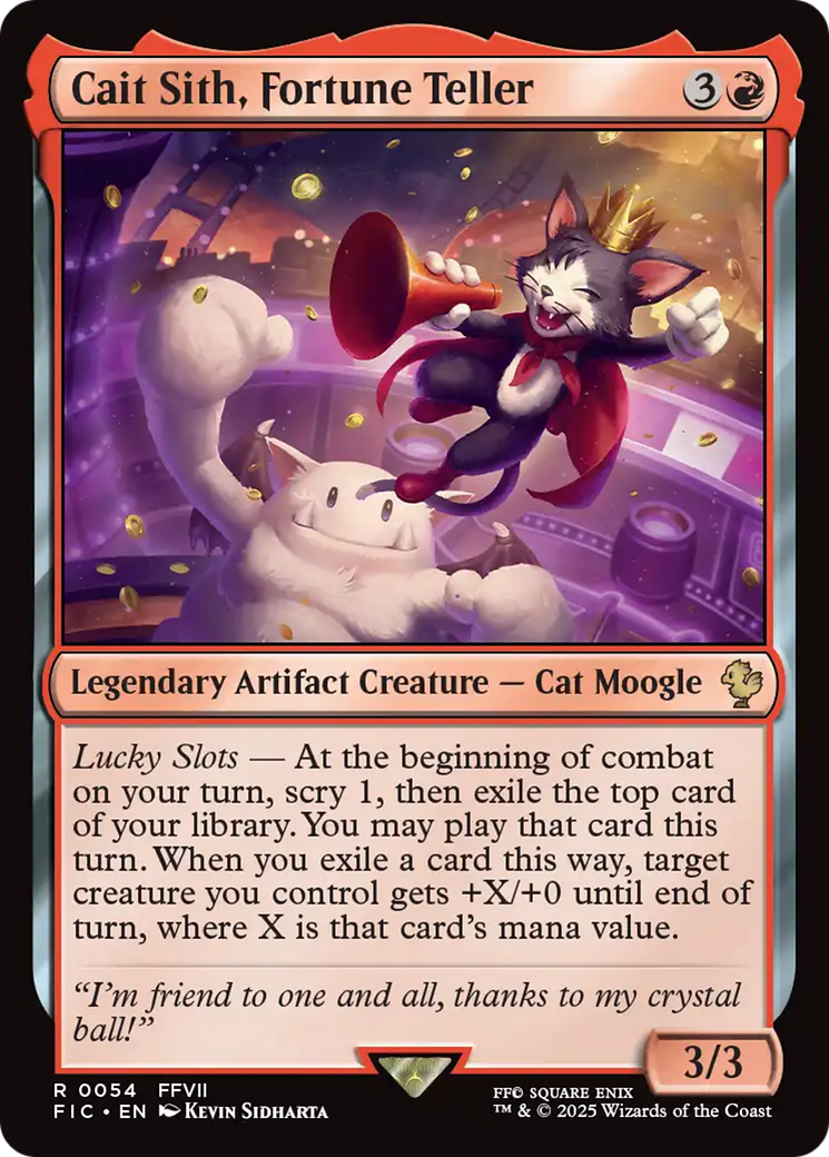 Cait Sith, Fortune Teller [FINAL FANTASY Commander] | Gam3 Escape