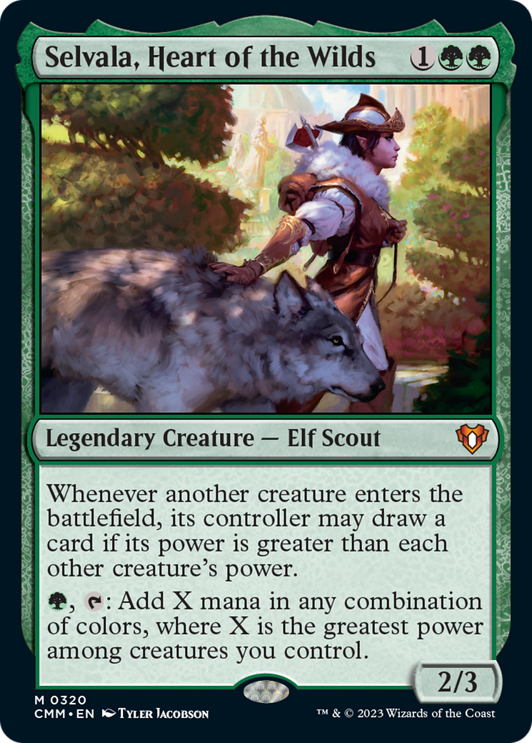 Selvala, Heart of the Wilds [Commander Masters] | Gam3 Escape