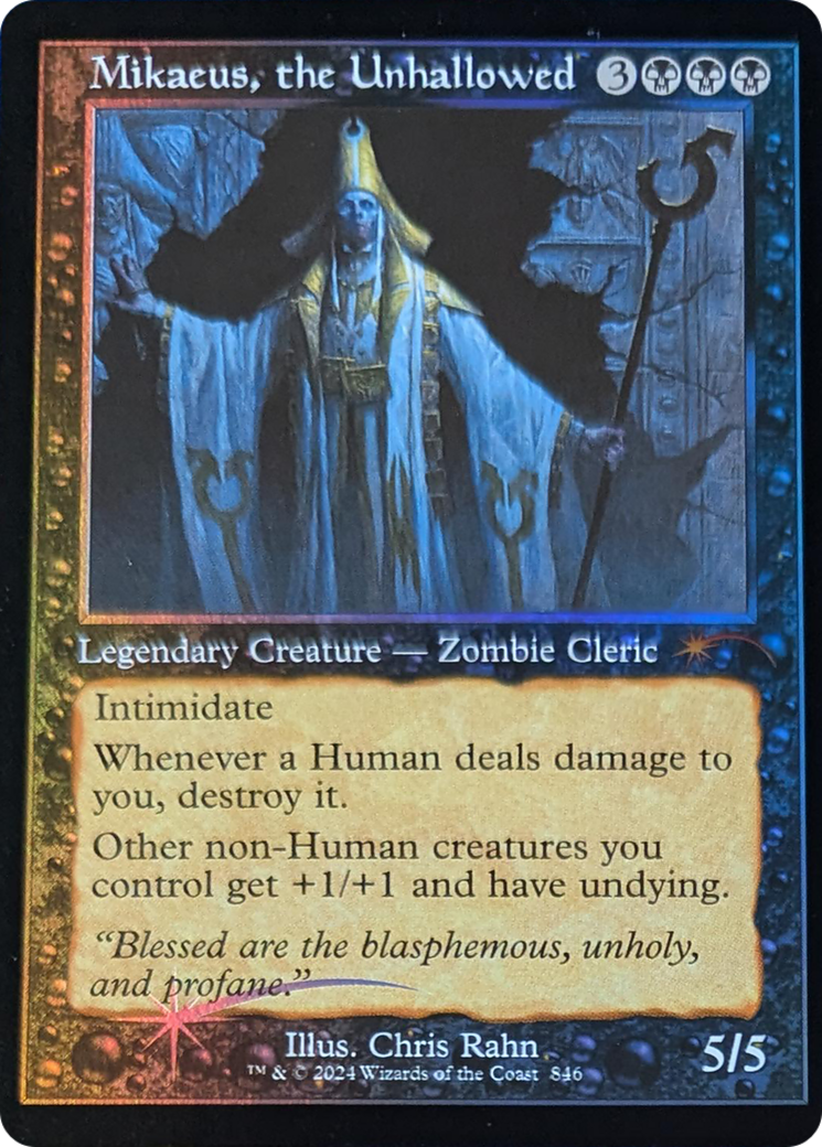 Mikaeus, the Unhallowed (Retro Frame) [Secret Lair Drop Series] | Gam3 Escape