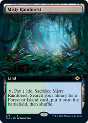 Misty Rainforest (Extended Art) [Modern Horizons 2] | Gam3 Escape