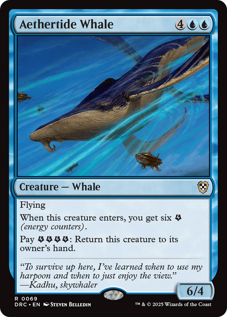 Aethertide Whale [Aetherdrift Commander] | Gam3 Escape