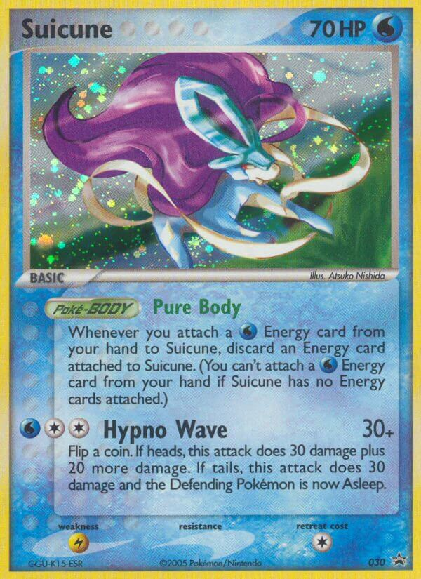 Suicune (030) [Nintendo: Black Star Promos] | Gam3 Escape