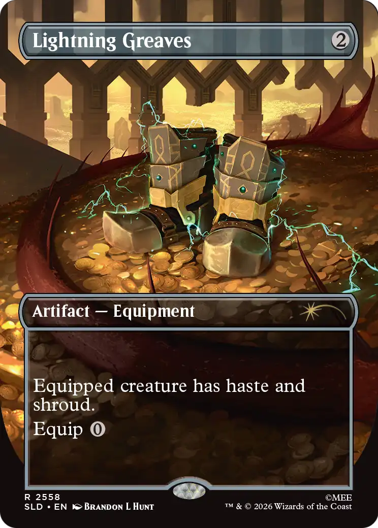 Lightning Greaves (2558) [Secret Lair Drop Series] | Gam3 Escape