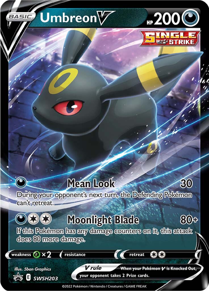 Umbreon V (SWSH203) [Sword & Shield: Black Star Promos] | Gam3 Escape