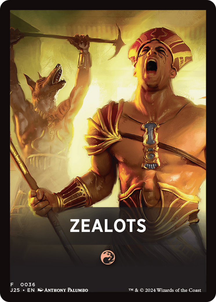 Zealots Theme Card [Foundations Jumpstart Front Cards] | Gam3 Escape