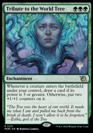 Tribute to the World Tree (Promo Pack) [March of the Machine Promos] | Gam3 Escape