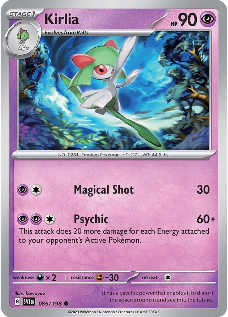 Kirlia (085/198) [Scarlet & Violet: Base Set] | Gam3 Escape