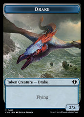 Spirit (0010) // Drake Double-Sided Token [Commander Masters Tokens] | Gam3 Escape