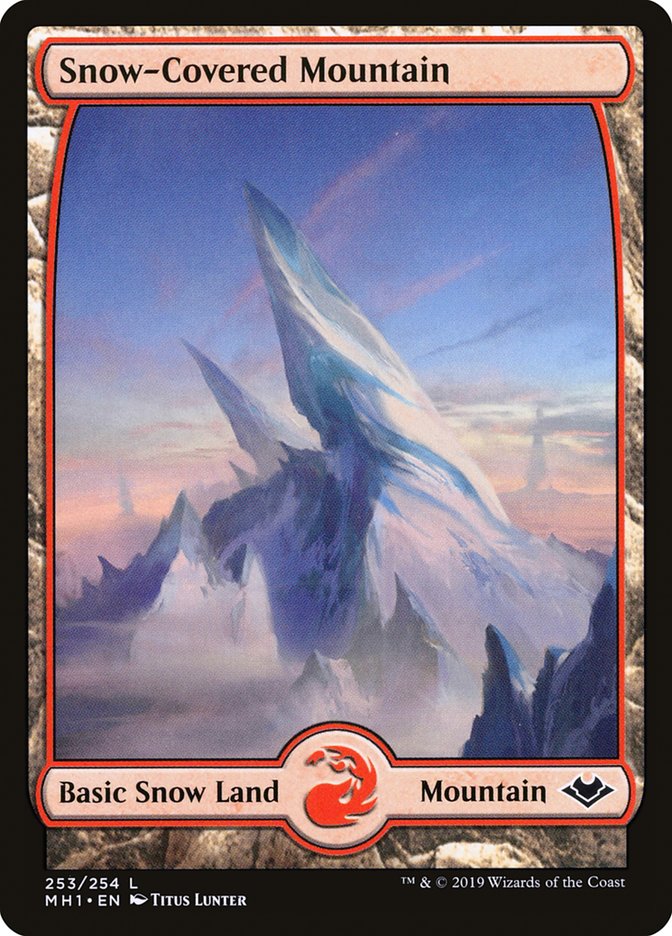 Snow-Covered Mountain [Modern Horizons] | Gam3 Escape