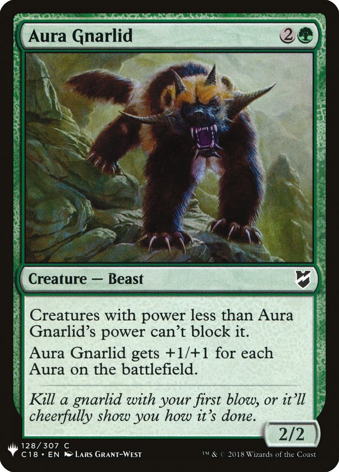 Aura Gnarlid [Mystery Booster] | Gam3 Escape