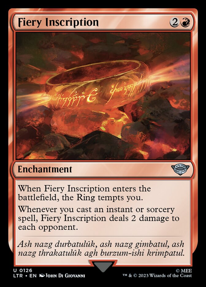 Fiery Inscription [The Lord of the Rings: Tales of Middle-Earth] | Gam3 Escape