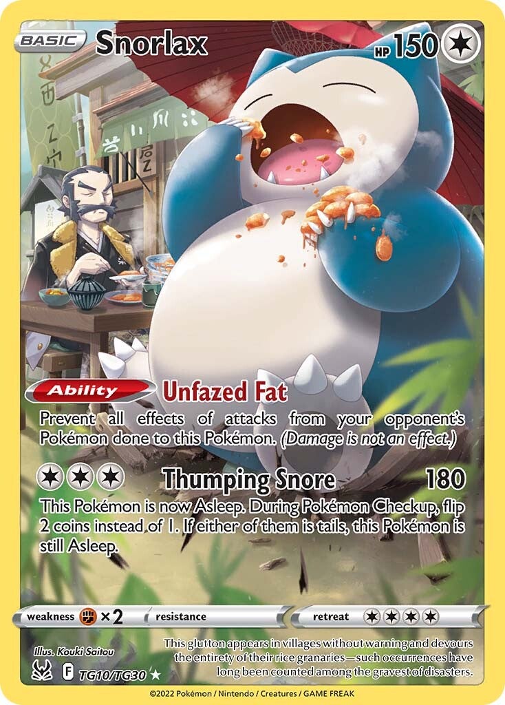 Snorlax (TG10/TG30) [Sword & Shield: Lost Origin] | Gam3 Escape