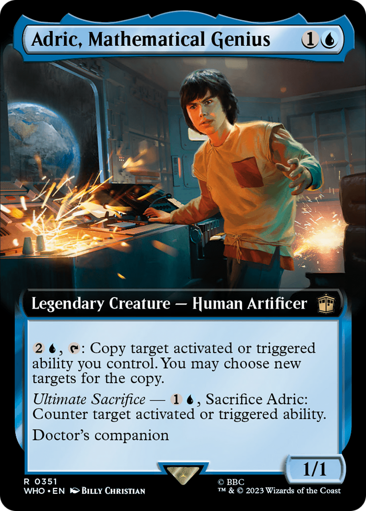 Adric, Mathematical Genius (Extended Art) [Doctor Who] | Gam3 Escape