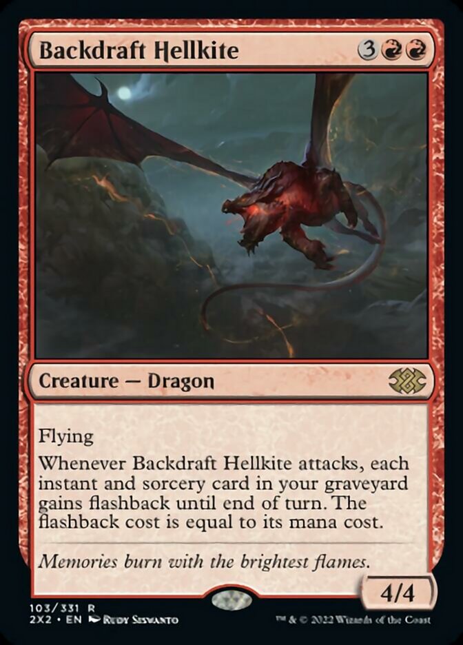Backdraft Hellkite [Double Masters 2022] | Gam3 Escape