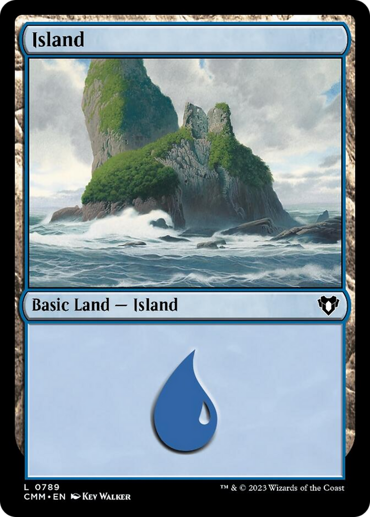 Island (789) [Commander Masters] | Gam3 Escape