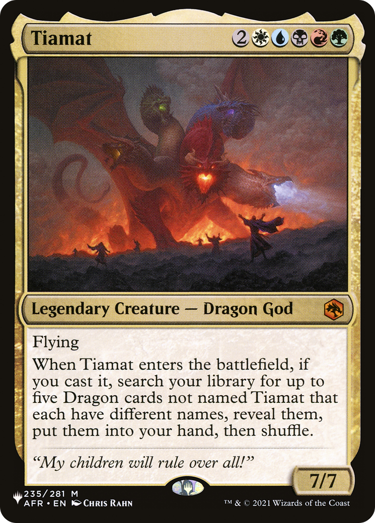 Tiamat [The List] | Gam3 Escape