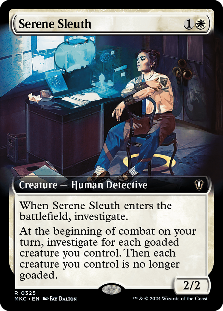 Serene Sleuth (Extended Art) [Murders at Karlov Manor Commander] | Gam3 Escape