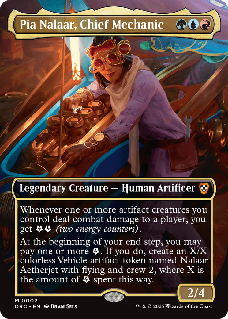 Pia Nalaar, Chief Mechanic (Borderless) [Aetherdrift Commander] | Gam3 Escape