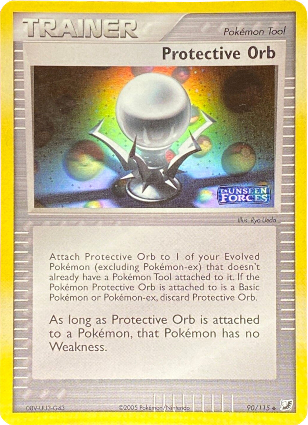 Protective Orb (90/115) (Stamped) [EX: Unseen Forces] | Gam3 Escape