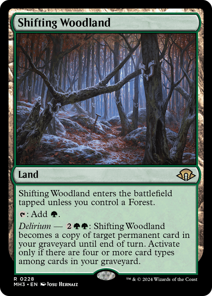 Shifting Woodland [Modern Horizons 3] | Gam3 Escape