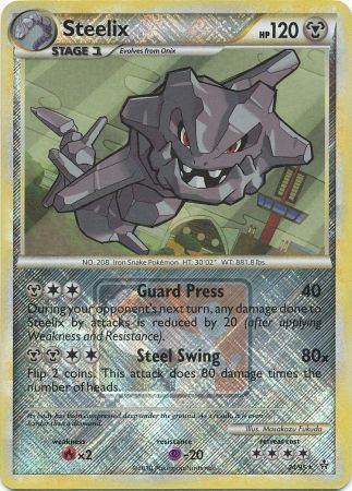 Steelix (24/95) (League Promo) [HeartGold & SoulSilver: Unleashed] | Gam3 Escape