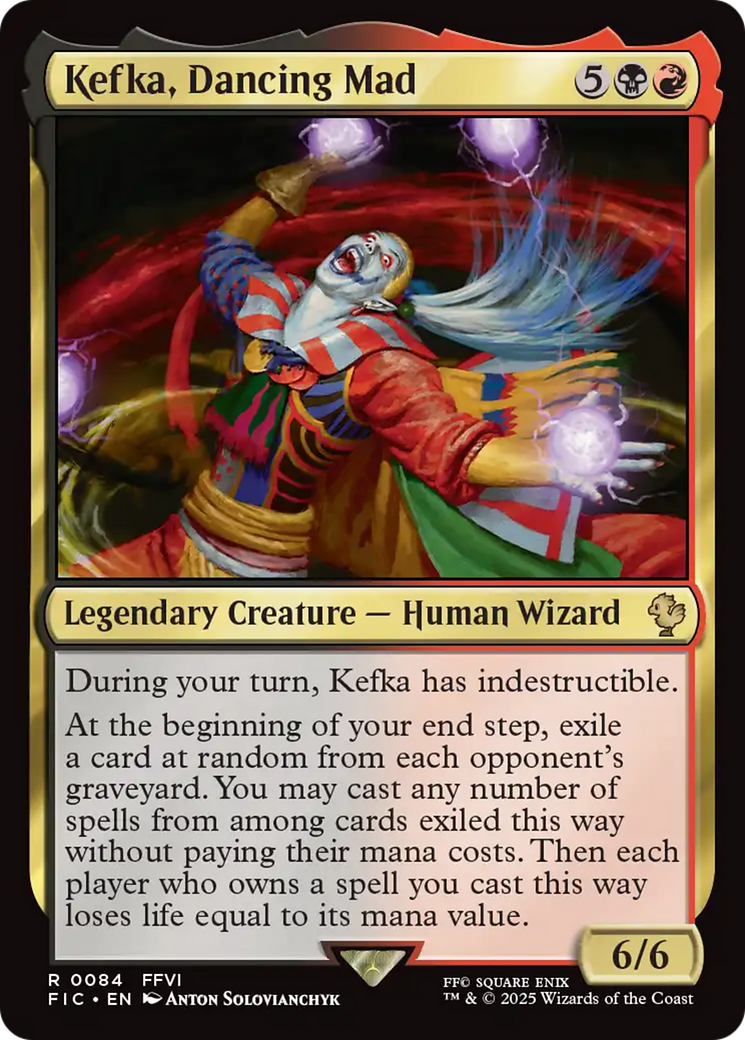 Kefka, Dancing Mad [FINAL FANTASY Commander] | Gam3 Escape