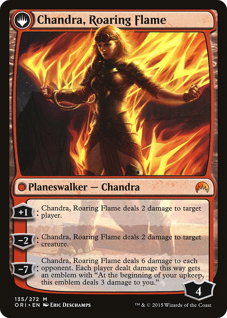 Chandra, Fire of Kaladesh // Chandra, Roaring Flame [Secret Lair: From Cute to Brute] | Gam3 Escape
