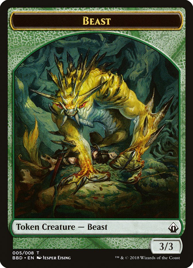 Beast Token [Battlebond Tokens] | Gam3 Escape