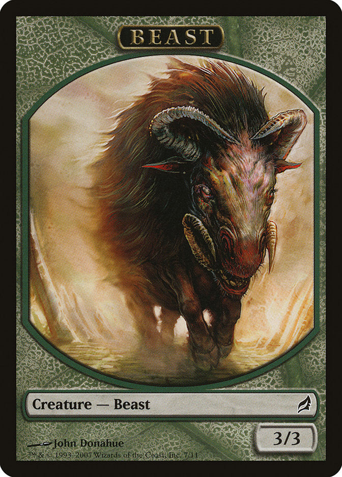 Beast Token [Lorwyn Tokens] | Gam3 Escape
