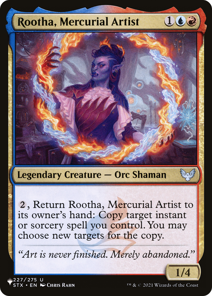 Rootha, Mercurial Artist [The List Reprints] | Gam3 Escape