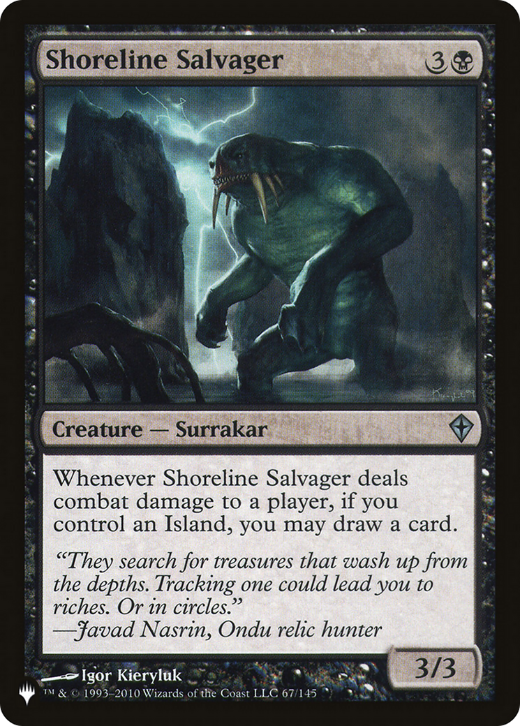 Shoreline Salvager [The List Reprints] | Gam3 Escape