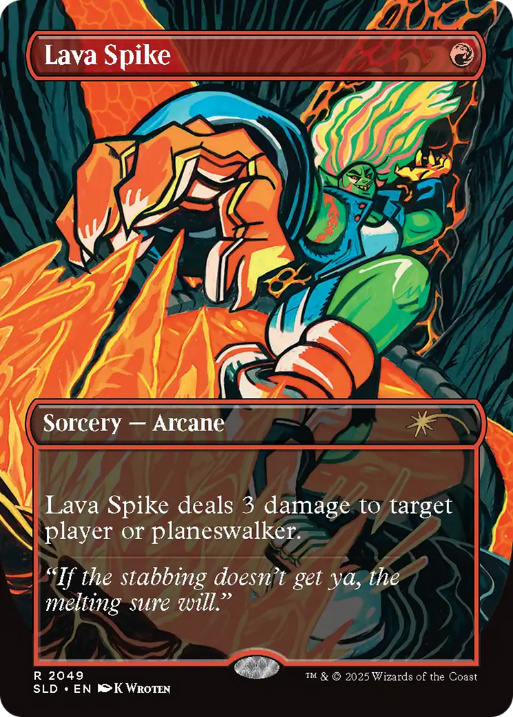 Lava Spike (2049) [Secret Lair Drop Series] | Gam3 Escape