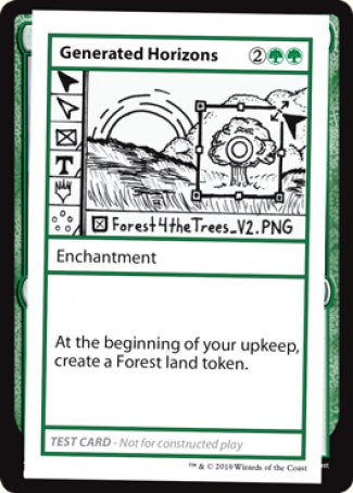 Generated Horizons (2021 Edition) [Mystery Booster Playtest Cards] | Gam3 Escape