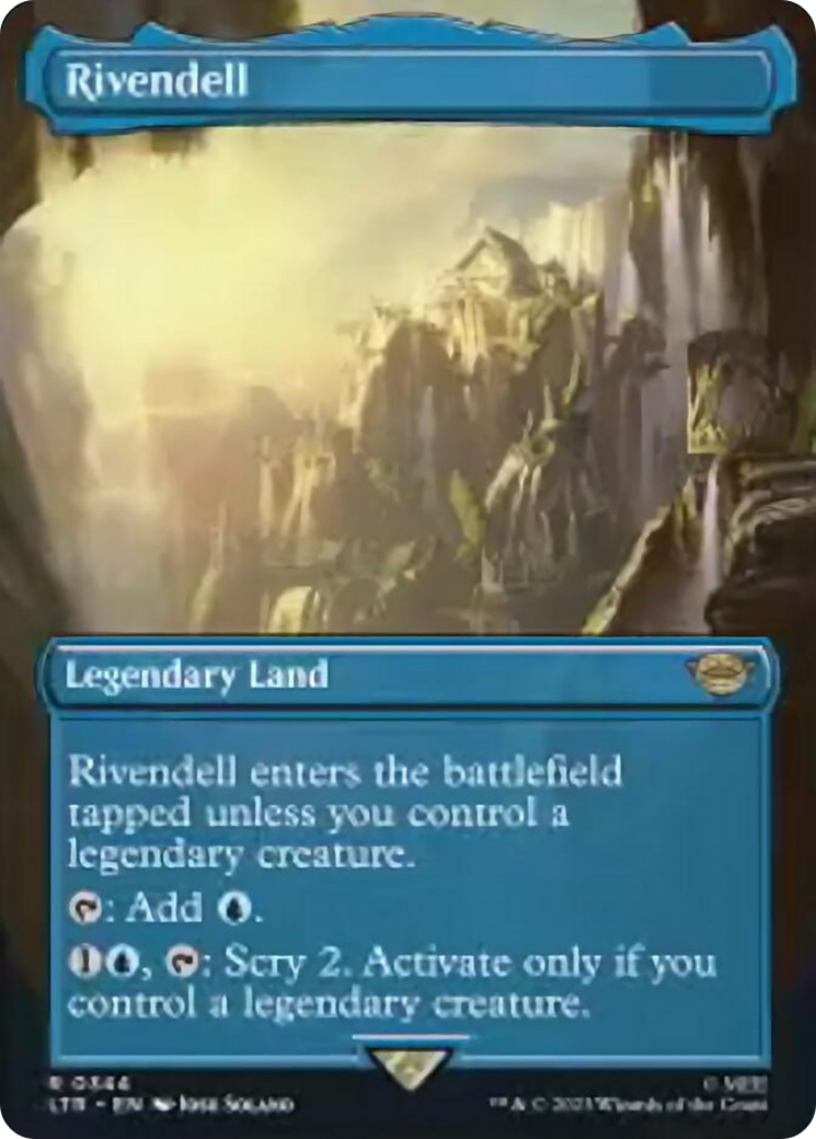 Rivendell (Borderless Alternate Art) [The Lord of the Rings: Tales of Middle-Earth] | Gam3 Escape