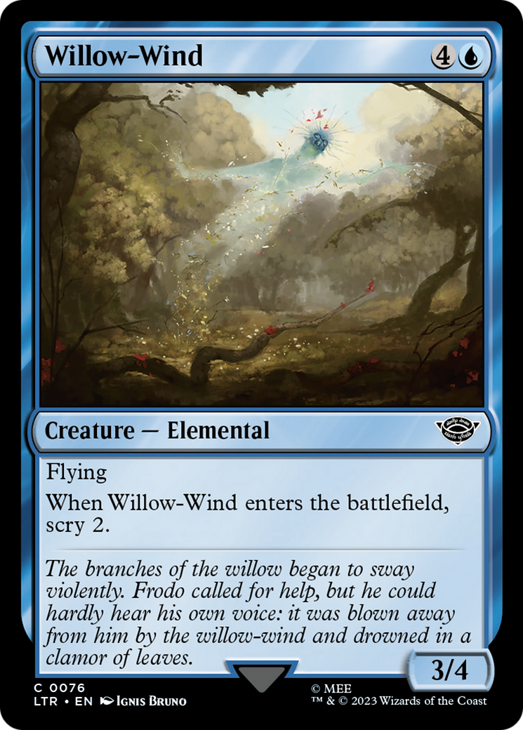 Willow-Wind [The Lord of the Rings: Tales of Middle-Earth] | Gam3 Escape