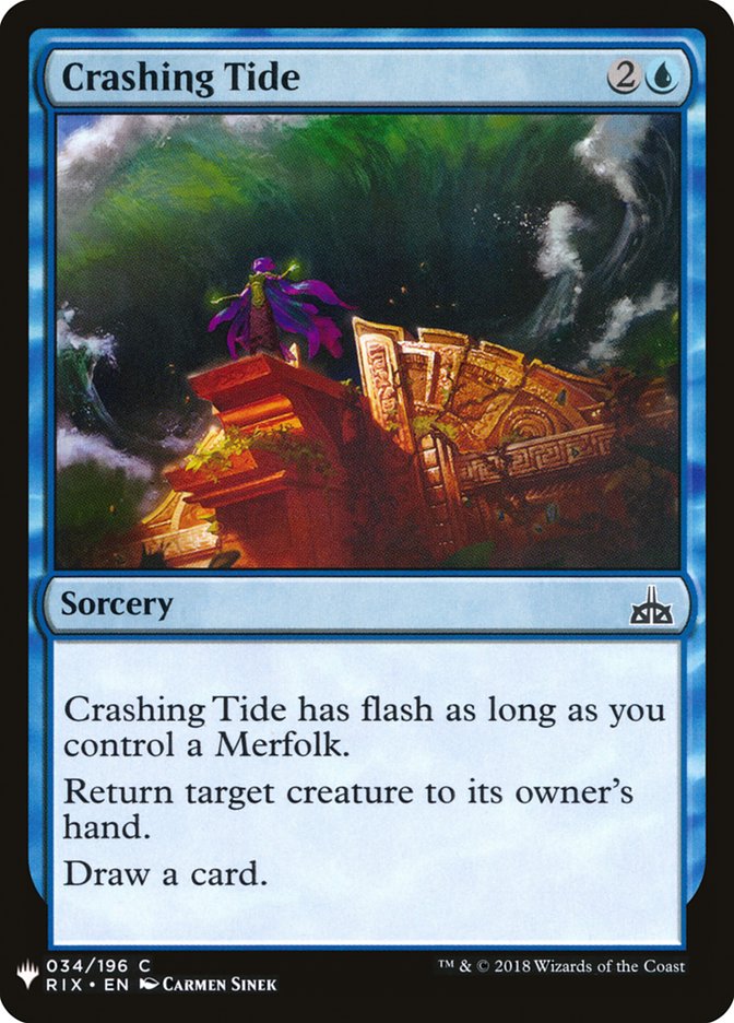 Crashing Tide [Mystery Booster] | Gam3 Escape