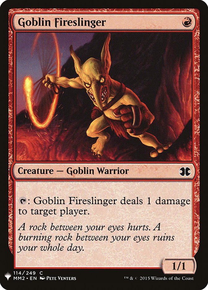 Goblin Fireslinger [Mystery Booster] | Gam3 Escape