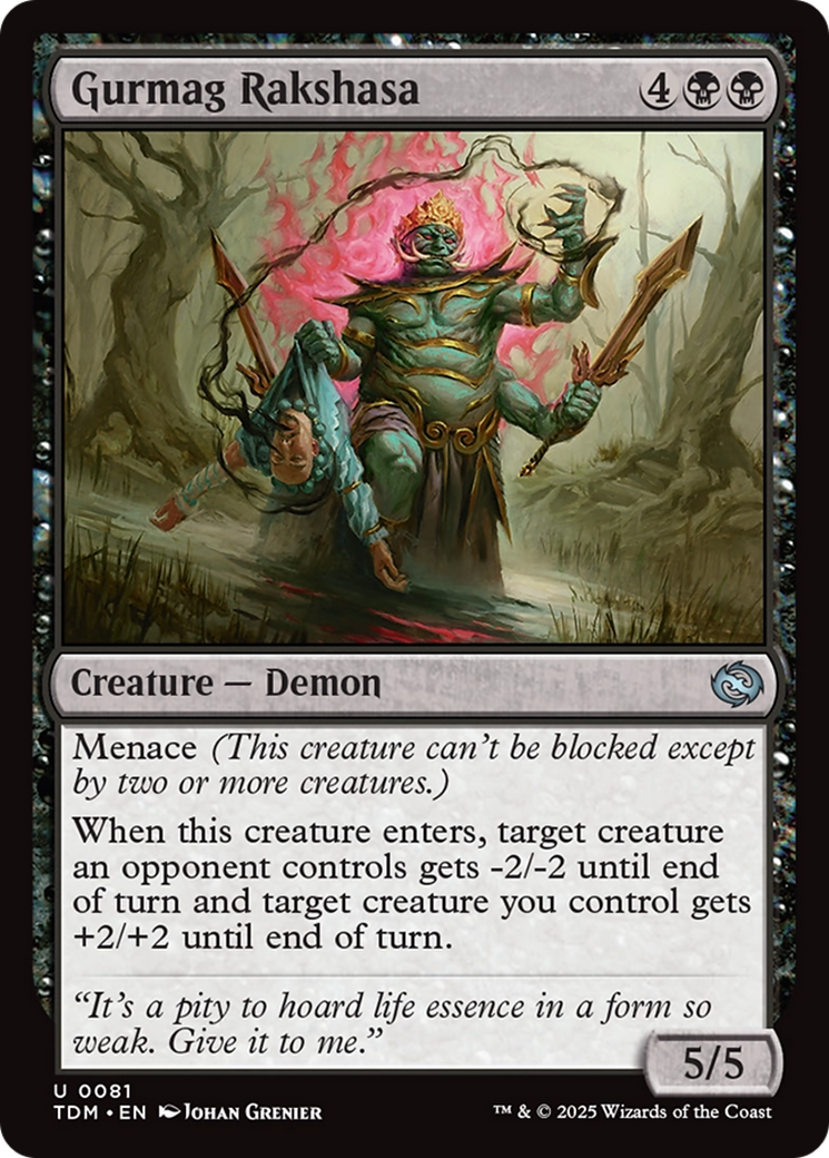 Gurmag Rakshasa [Tarkir: Dragonstorm] | Gam3 Escape