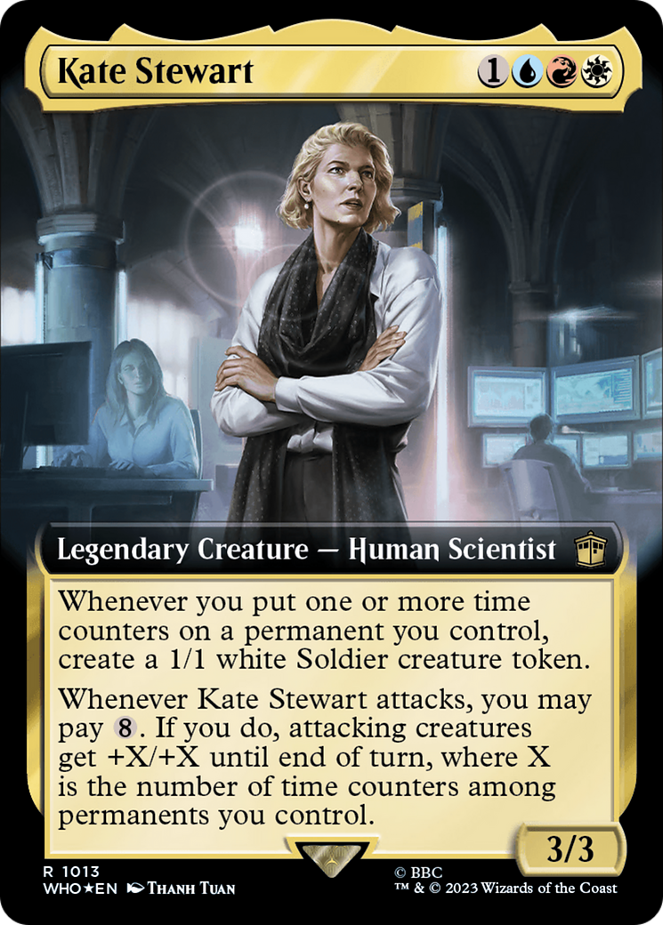 Kate Stewart (Extended Art) (Surge Foil) [Doctor Who] | Gam3 Escape