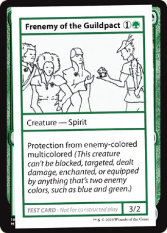 Frenemy of the Guildpact (2021 Edition) [Mystery Booster Playtest Cards] | Gam3 Escape