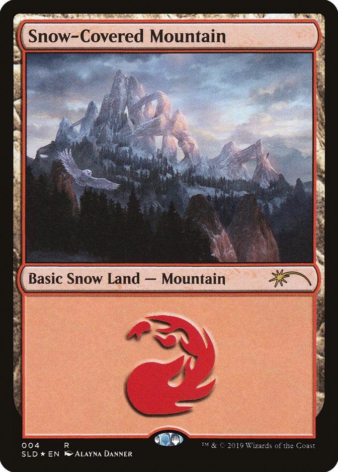 Snow-Covered Mountain (004) [Secret Lair Drop Series] | Gam3 Escape