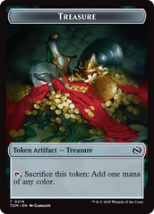 First Mate Ragavan // Treasure Double-Sided Token [Tarkir: Dragonstorm Commander Tokens] | Gam3 Escape
