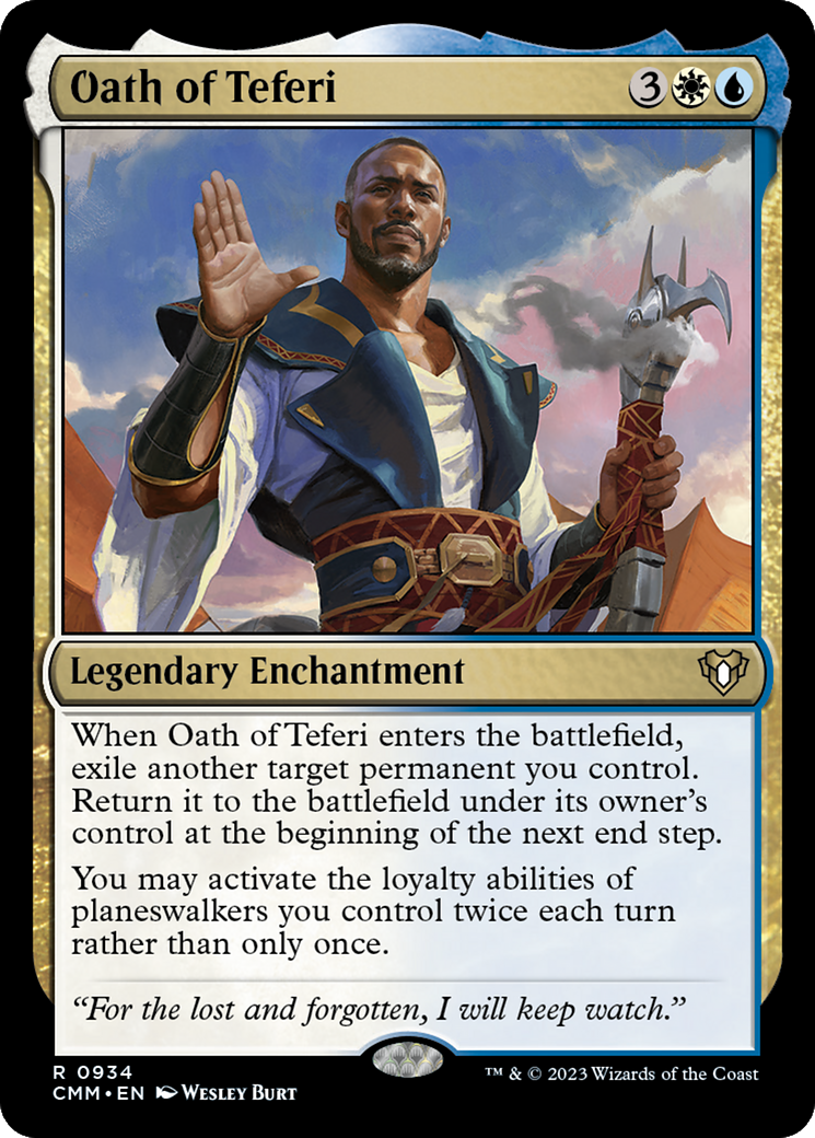 Oath of Teferi [Commander Masters] | Gam3 Escape