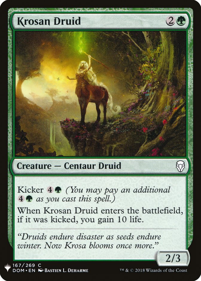 Krosan Druid [Mystery Booster] | Gam3 Escape