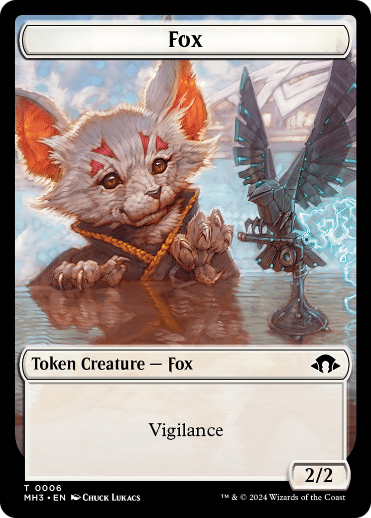 Servo // Fox Double-Sided Token [Modern Horizons 3 Tokens] | Gam3 Escape