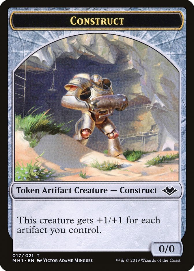 Soldier (004) // Construct (017) Double-Sided Token [Modern Horizons Tokens] | Gam3 Escape